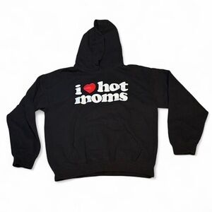 Black I love hot moms Danny Duncan Hoodie